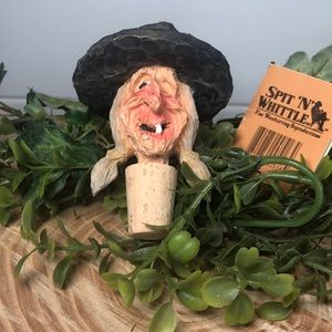 Spit ‘N’ Whittle Bottle Stopper